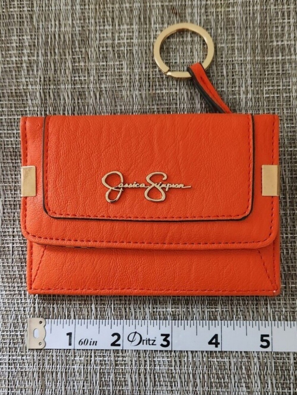 Jessica Simpson Bright Orange  Wallet
